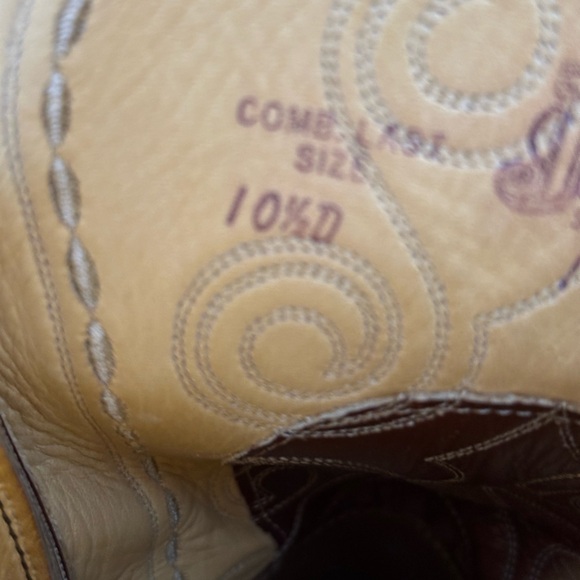 Men’s Vintage Justin Boots - Picture 5 of 6